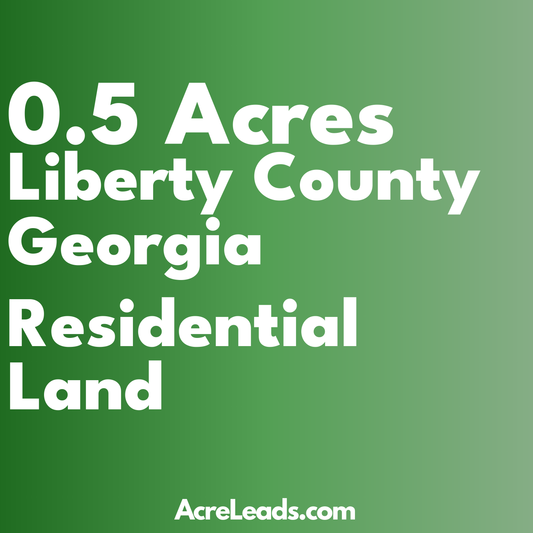 0.5 Acres of Residential Land in Liberty County, GA