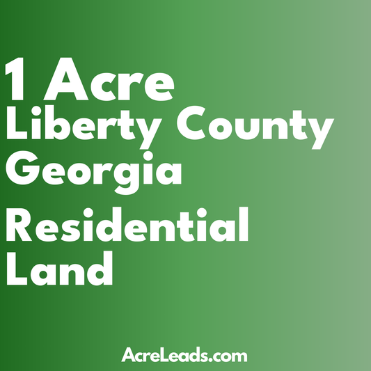 1 Acre of Residential Land in Liberty County, GA