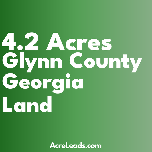 4.2 Acres of Land in Glynn County, GA