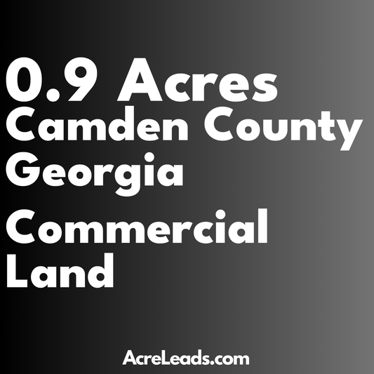 0.9 Acres of Commercial Land in Camden County, GA