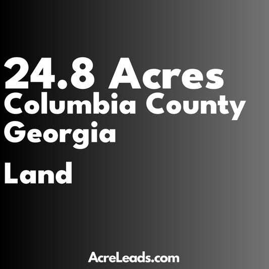 24.8 Acres of Land in Columbia County, GA