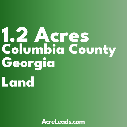 1.2 Acres of Land in Columbia County, GA