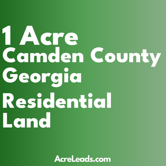 1 Acre of Residential Land in Camden County, GA