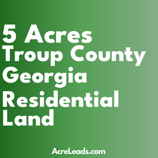 5 Acres of Residential Land in Troup County, GA