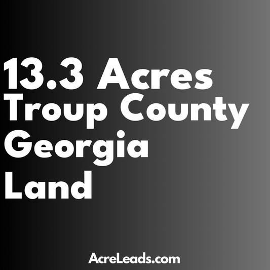 13.3 Acres of Land in Troup County, GA