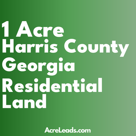 1 Acre of Residential Land in Harris County, GA