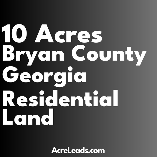 10 Acres of Residential Land in Bryan County, GA