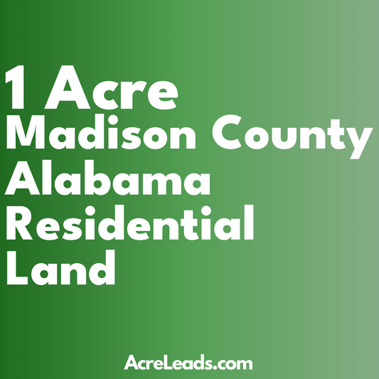 1 Acre of Residential Land in Madison County, AL