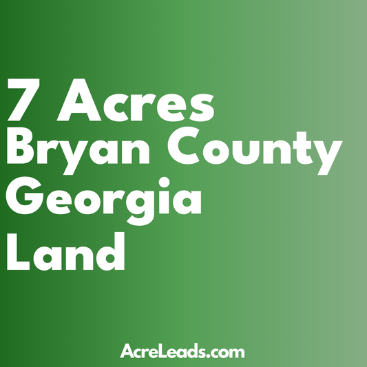 7 Acres of Land in Bryan County, GA